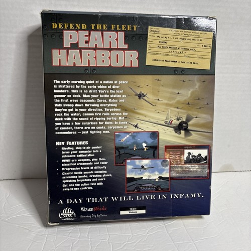 Pearl Harbor Defend The Fleet PC BOX ONLY - Picture 2 of 5