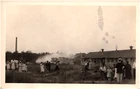 Fire at Unknown Military Barracks Unidentified WW1 Era 1910s RPPC Postcard Photo