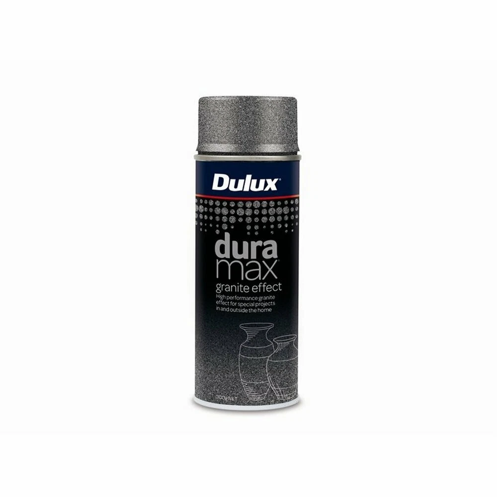 Dulux 300g Duramax Granite Effect Spray Paint Dark Grey eBay