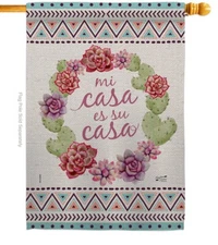 Angeleno Heritage H137079-BO Mi Casa es su Country Living Southwest 28 x 40 in.