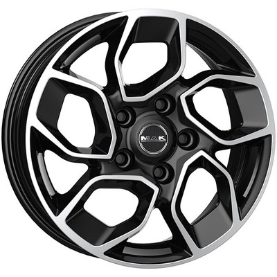 ALLOY WHEEL MAK EXPRESS FOR NISSAN QASHQAI 7.5X18 5X114,3 BLACK MIRROR EKB