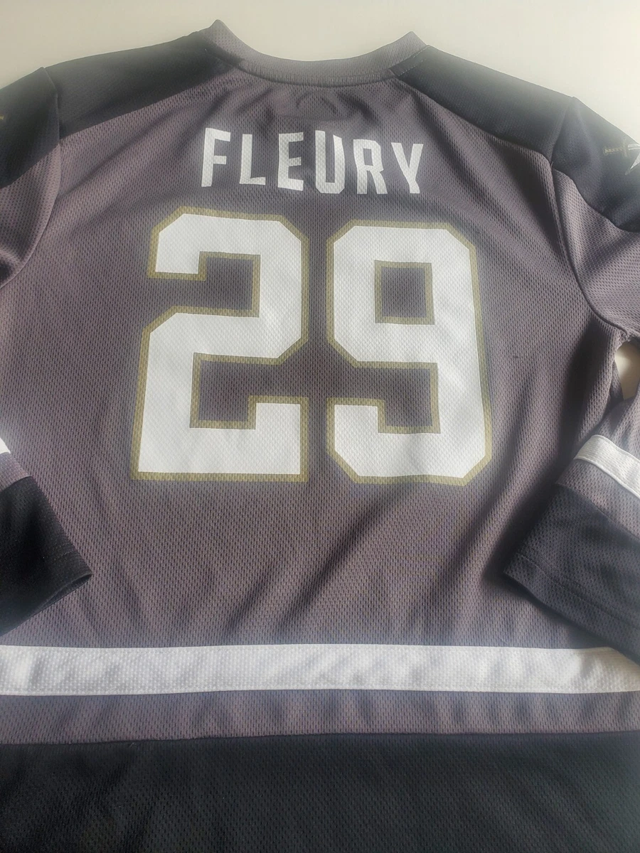  Marc-Andre Fleury Las Vegas Golden Knights #29 Gray