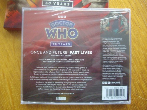 Doctor Who Once and Future Past Lives, 2023 audio CD - Picture 4 of 4