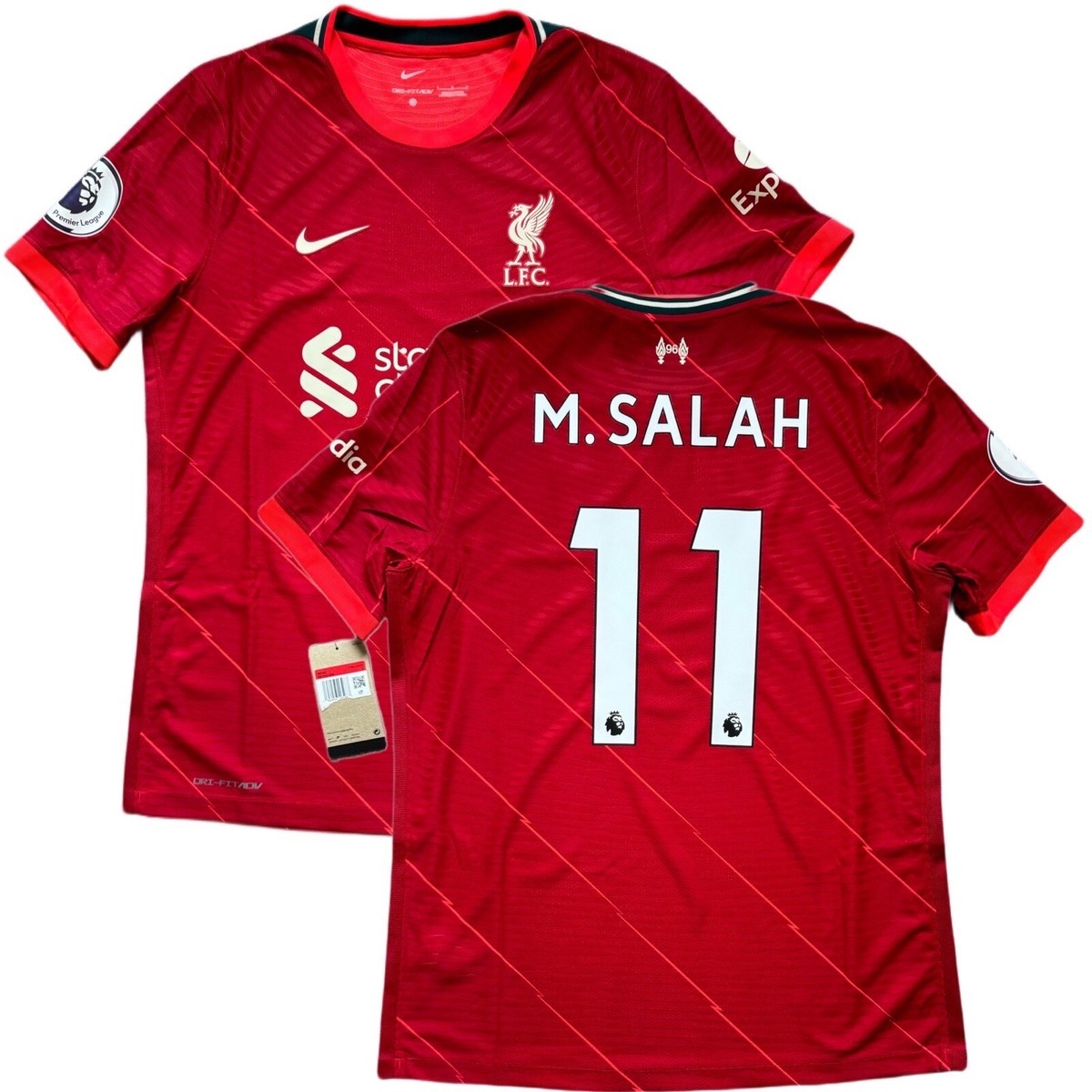 2021/22 Liverpool Authentic Home Jersey #11 M. Salah Large 2021/22 Liverpool Authentic Home Jersey #11 M. Salah Large