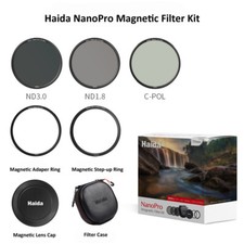 Haida NanoPro Kit Filtro ND Magnetico 67/72/77/82mm (CPL/ND64/ND1000/Cap/Case)
