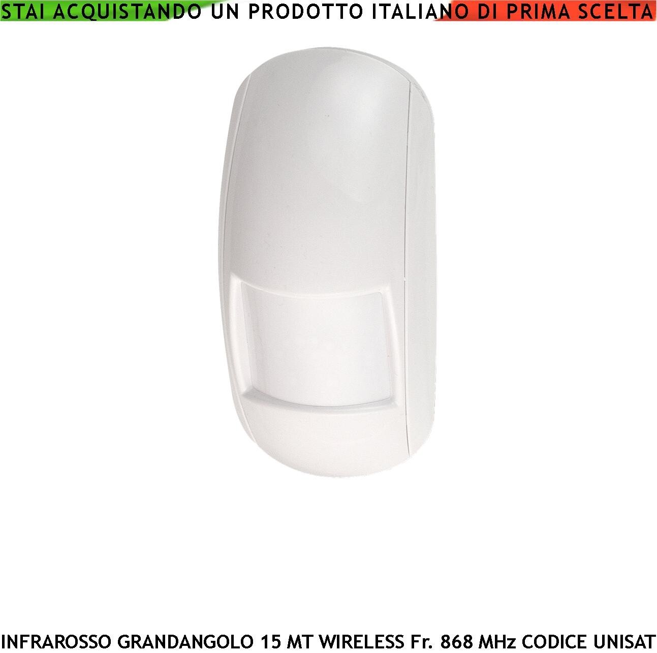 Sensore Movimento UNISAT 868MHz Prezzo Shock | Antifurto Casa