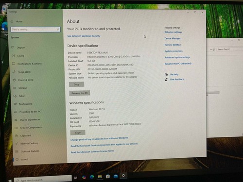 HP Z240 SFF I7-6700 3.4GHZ / 16GB RAM / 1TB SDD / 1TB HDD / WIN 10 PRO - Photo 10/11