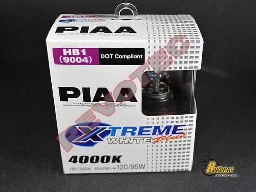 Piaa HB1 9004 Xtreme Blanco Plus Bombillas Halógenas de Repuesto Paquete Doble 19614 Foto 2 de 4
