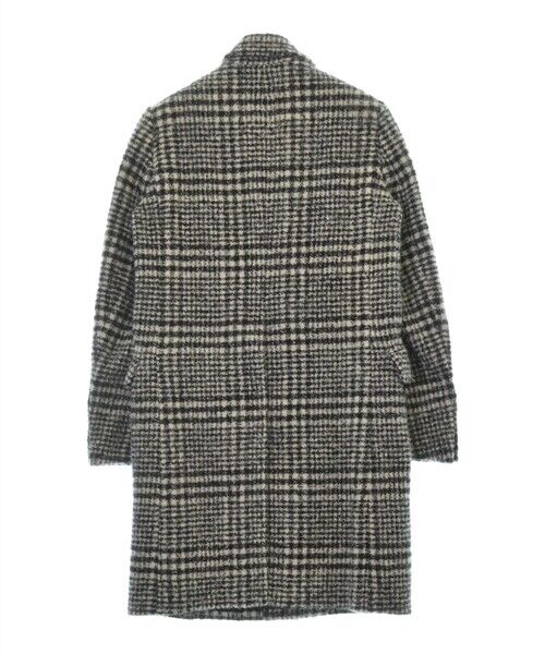 CARVEN Peacoat BlackxWhite(Check Pattern) 46(Approx. M CARVEN Peacoat BlackxWhite(Check Pattern) 46(Approx. M