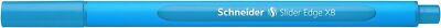 Schneider Kugelschreiber Slider Edge - Kappenmodell, XB, hellblau