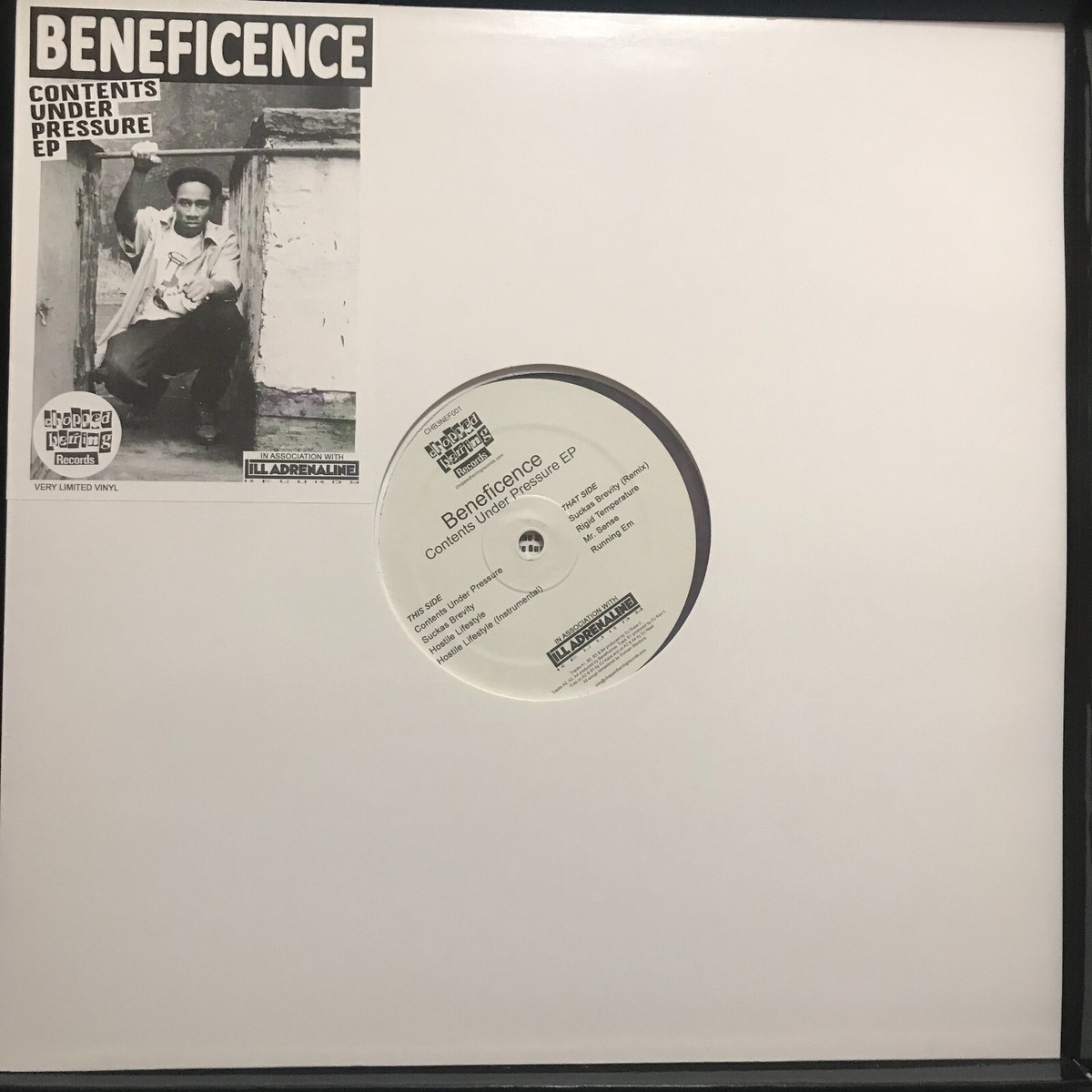 新品　BENEFICENCE CONTENTS UNDER PRESSURE Beneficence – Contents Under Pressure EP – CD (EP, Reissue