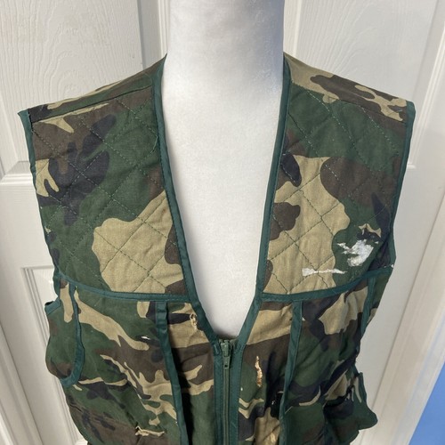 Game Winner Sportswear Game Hunting Camo Vest Adult Size Medium Utility Pockets - Picture 2 of 17