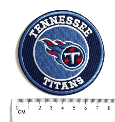 Tennessee Titans  NFL Football Team Logo zum Aufbügeln Aufnäher Patch