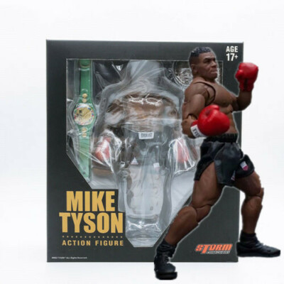 With 3 Head Sculpt 1//12 Scale King of Boxing Mike Tyson PVC Action Figure