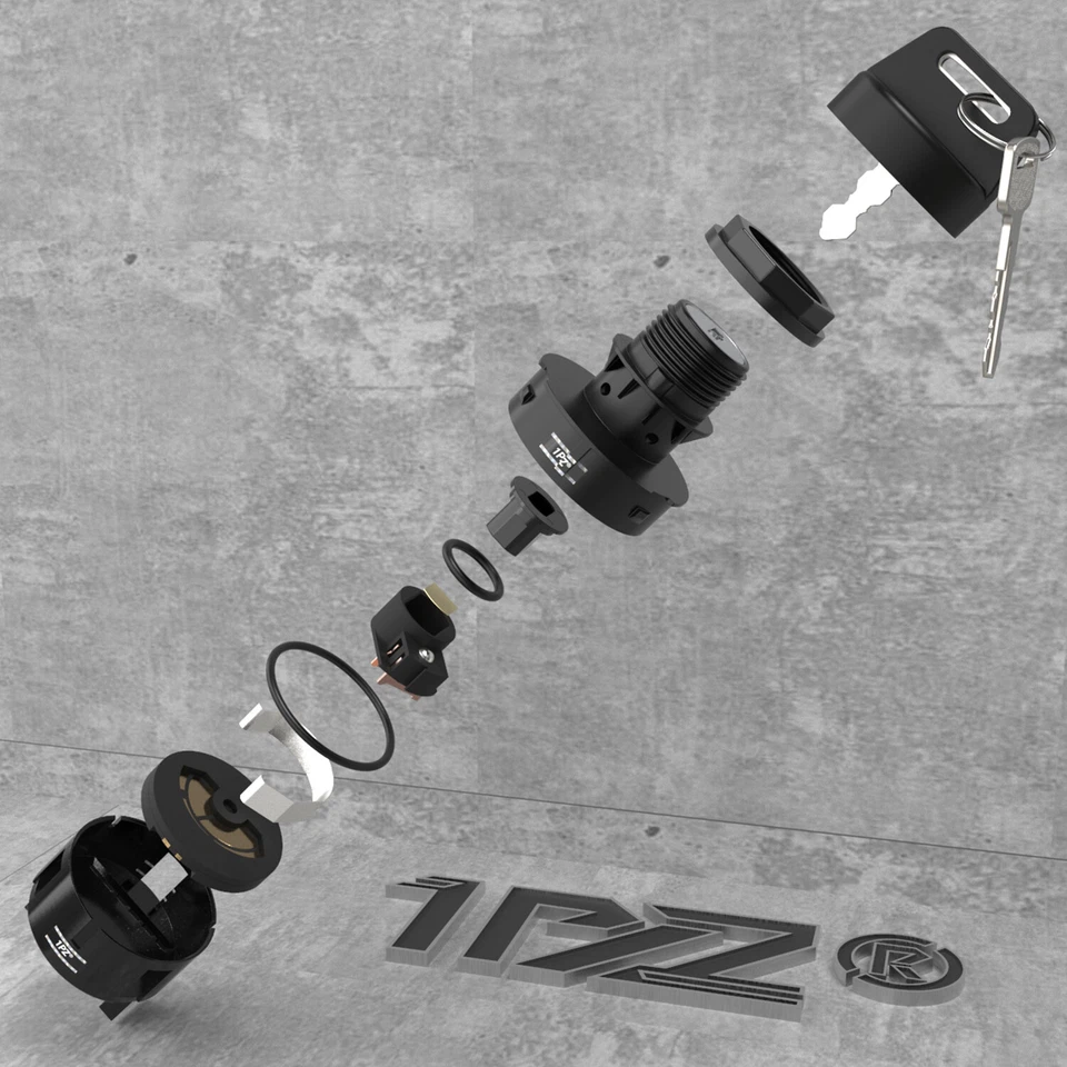 Chave de ignição para Polaris Sportsman 400 500 600 700 800 Ranger RZR 4011002 - Imagem 3 de 4