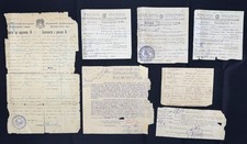 Dokumenten-Konvolut Ukraine 1920-1944 NKWD ZAGS Urkunden Rote Armee Genalogie