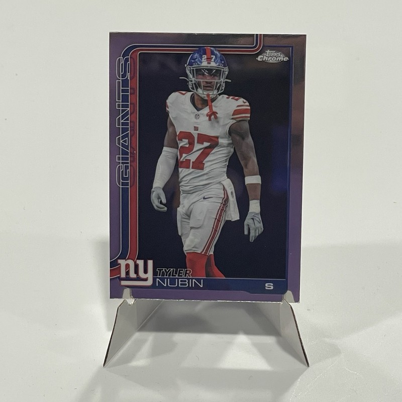 2025 Topps Chrome Football Tyler Nubin New York Giants #231