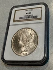 1885-O Morgan Silver Dollar $1 - NGC MS64