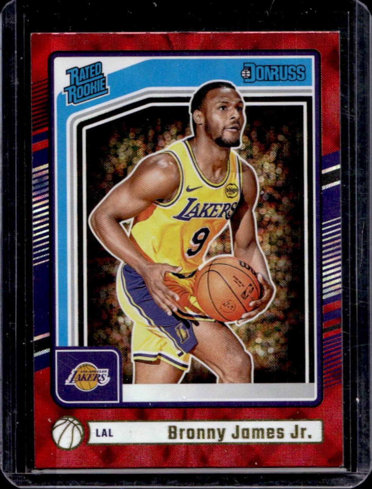 2024-25 Donruss Bronny James Jr. International Rated Rookie #243 Lakers