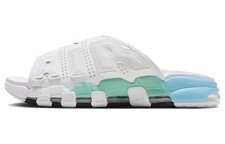 Nike Air More Uptempo Slide Aqua Men FN3437-161 New Authentic