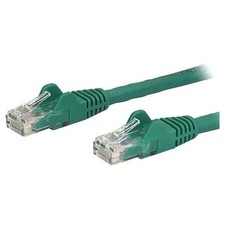 StarTech 14ft Green Cat6 Patch Cable with Snagless RJ45 Connectors - Cat6