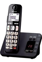 Panasonic KXTGE820EB Single DECT Cordless Telephone
