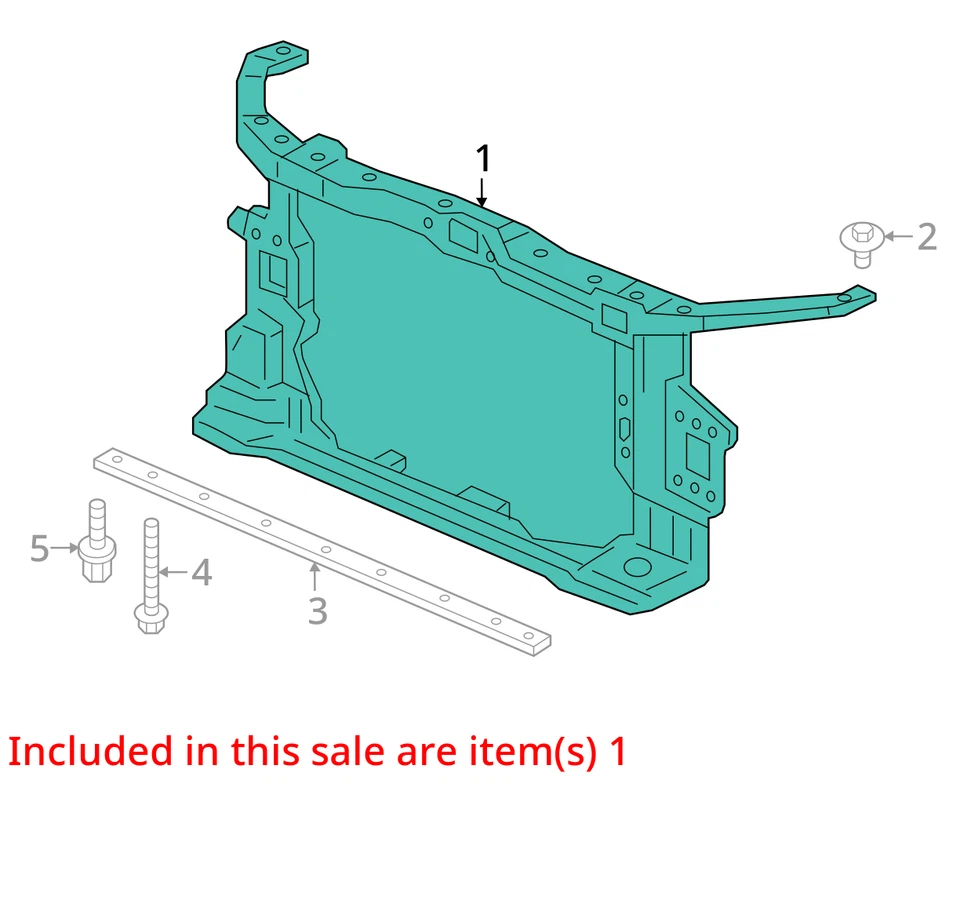 Подходит для седана HONDA CIVIC 16–21 2,0 л без турбированного радиатора с основной поддержкой 71410TBAA01 - Изображение 4 из 4