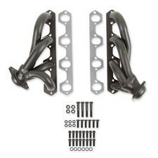 91627FLT Flowtech Shorty Headers - Black Painted