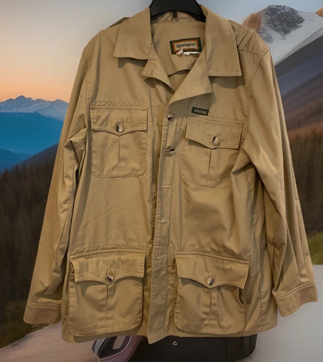 Vintage REMINGTON Unisex Outdoor Jacket Lightweight Cargo, Hunting , Safari USA
Opens in a new windo