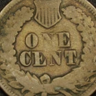 1872 Indian Head Cent Shallow "N" Semi-Key Date FS-901 About Good Free Shipping