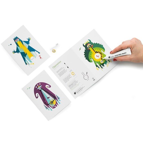 Conductive Encounters Flashing Card Set - 3 cards, 10ml paint tube and more - Picture 6 of 6