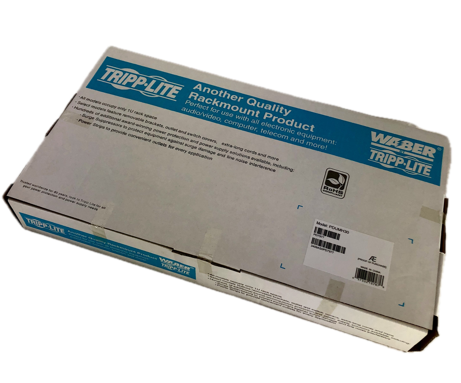 Tripp Lite 2.9kW Single-Phase Local Metered PDU 120V Outlets (12 5-15/20R) 1U