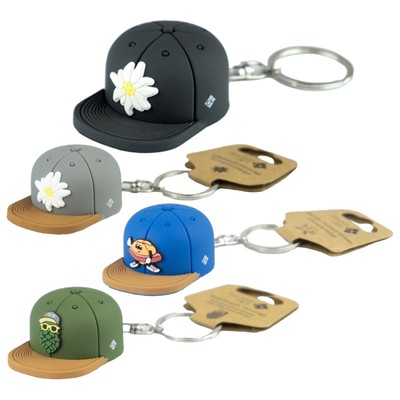 Bavarian Caps Minicap Schlüssel Anhänger Flaschen Öffner Wiesn Tracht Edelweiß