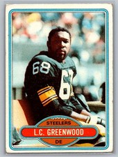 1980 Topps #375 L.C. Greenwood