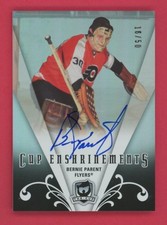 2007-08 The Cup Enshrinements Bernie Parent Auto /50 Autograph Flyers