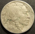 1913-S T1 Buffalo Nickel - Weak Date, But Some Horn Shows