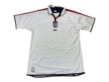 Vintage Umbro 2004 England Jersey Adult White XL