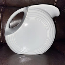 Fiestaware Disk Water Pitcher Original Gray Glaze