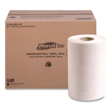 Marcal PRO P700B 1Ply 7.88" x 350' Recyc Roll Paper Towels - WHT (12/Carton) New