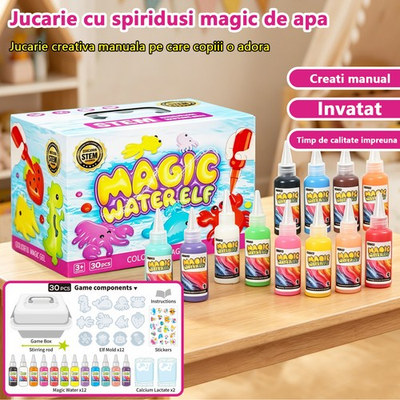 #ad Magic Water Elf Toy Kit Aqua Fairy Water Gel Kit with 12 Magic Gels amp; 12 Molds $13.43