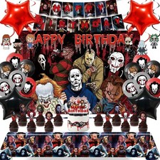 Halloween Party Decorations Kit, 38 Pcs Spooky Birthday Set