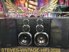 Technics SB-F950 Sistema di altoparlanti a 3 vie, 3 - Nero ottime condizioni RARO 60-120W L@@K OMAGGIO P+P!