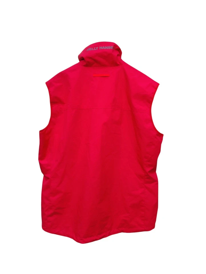 Helly Hansen Performance Vest Mens XXL Waterproof Sports Gilet Red Sport Wales - Image 2 of 4