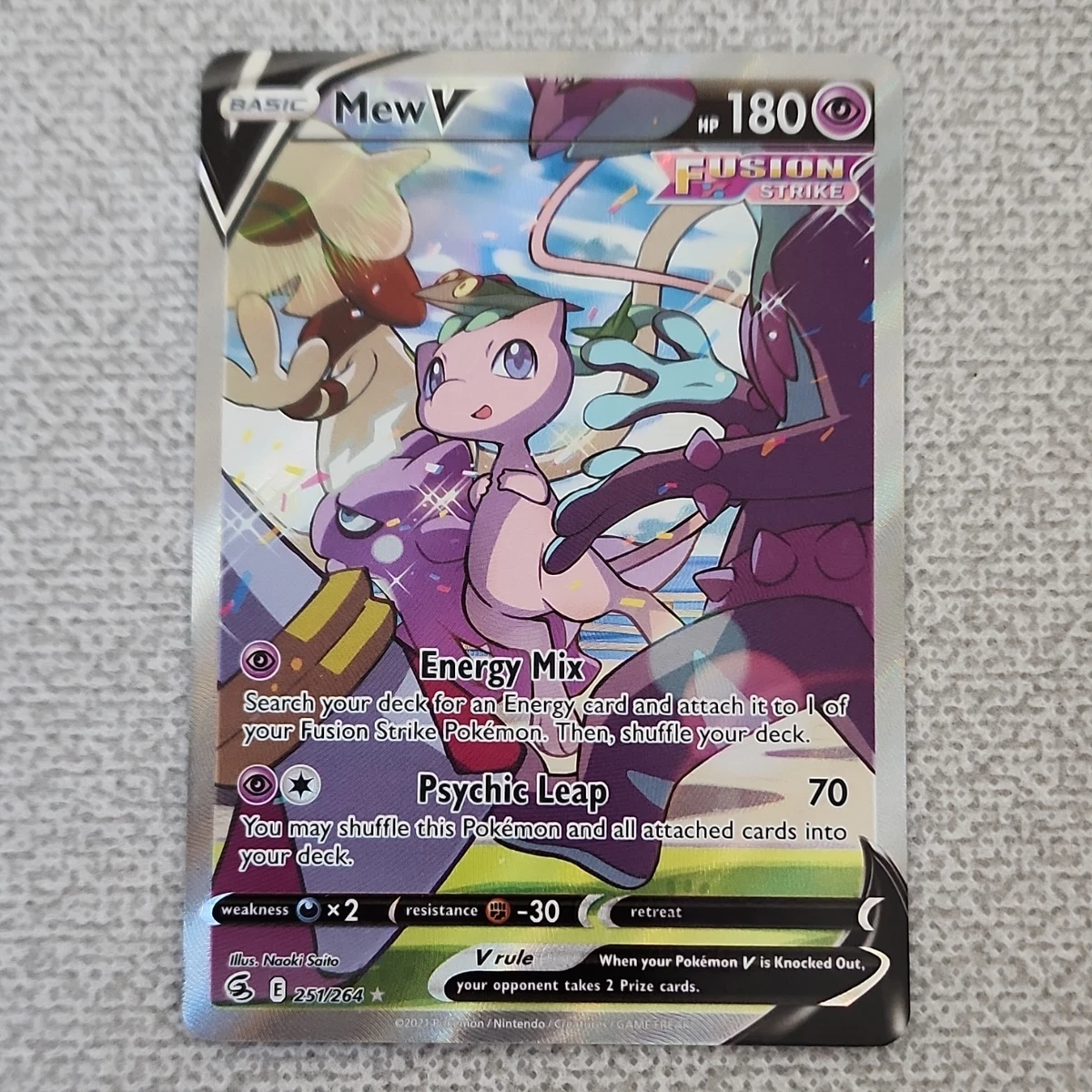 PSAミステリー 鑑定済 Mew V ポケモンカード　英語版 Mew V Pokémon TCG Cards for sale | eBay