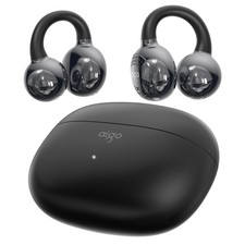 CA05 Open Ear Earbuds Clip on Wireless Bluetooth 5.4 Headphones with Mic for ...