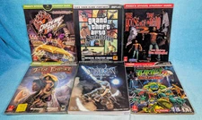 PS2 & Xbox Strategy Guide Lot Of 6 - Crazy Taxi 3, GTA, Star Ocean, & More!