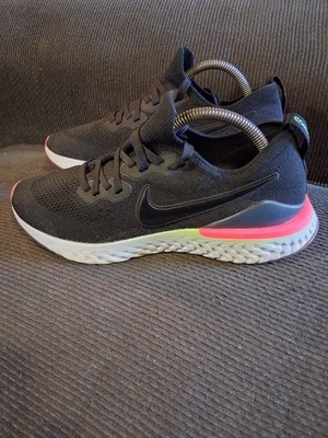 Nike Shoes Mens 9.5 Epic React Flyknit 2 BQ8928-003 Black Running Sneakers