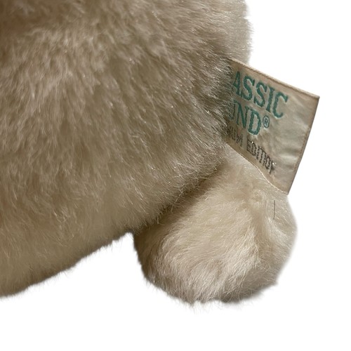 Gund Classic Platinum Edition Snuffles Bear White Polar Plush 15" With Mini 8” - Picture 14 of 17