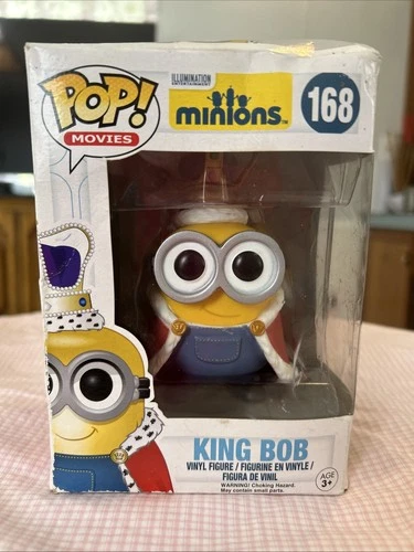Funko POP Movies Minion King Bob #168 Figure
