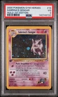 1st EDITION SABRINA'S GENGAR HOLO SWIRL - PSA 3 VG - 014/132 GYM HEROES FIRST ED